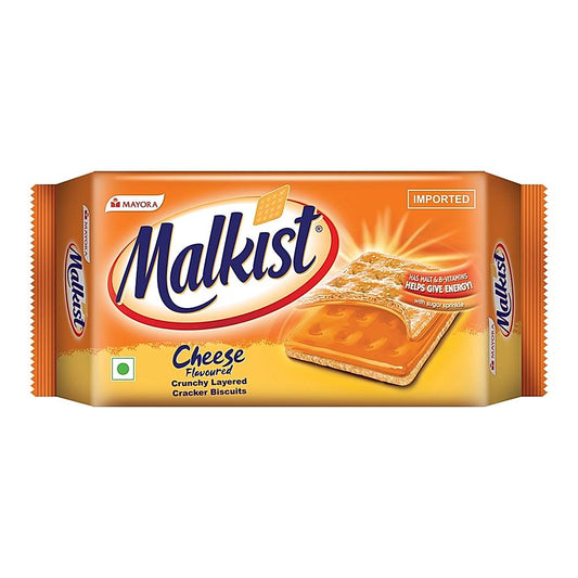 Malkist Cheese Flavoured Crunchy Layered Crackers