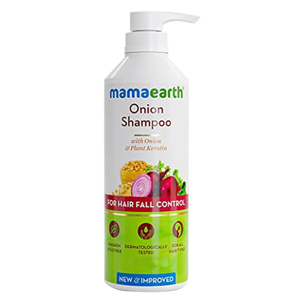 Mamaearth Onion & Plant Keratin Shampoo