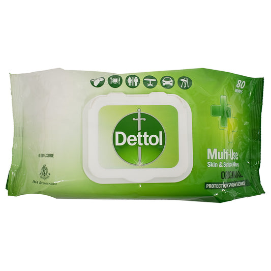 Dettol Multi-Use Skin & Surface Wipes