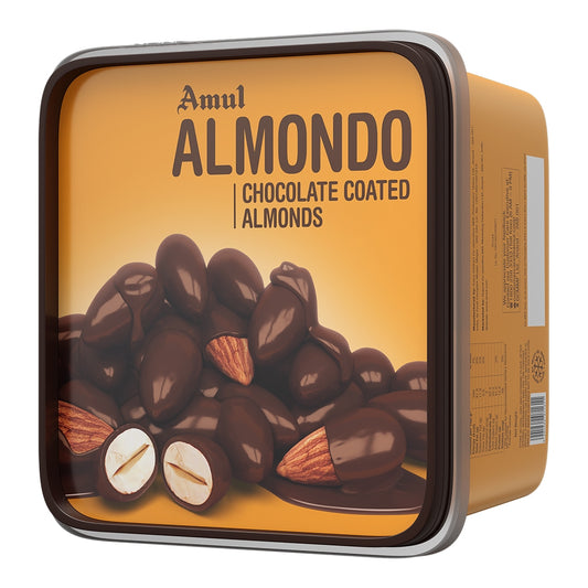 Amul Almondo Chocolate Coated Almonds