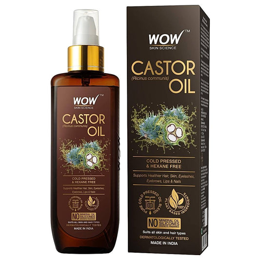 WOW Castor Oil For Hair & Skin