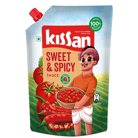 Kissan Tomato Sauce - Sweet & Spicy