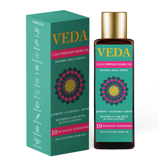 Veda Ayurvedic Cold Pressed Hair Oil