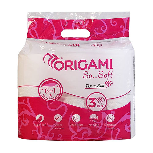 Origami So Soft 3 Ply Tissue Rolls