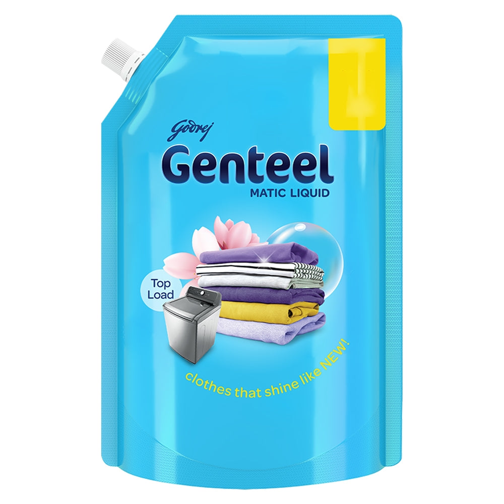 Godrej Genteel Matic Liquid Detergent Top Load Pouch