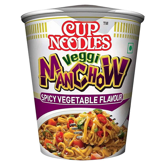 Cup Noodles Veggi Manchow Spicy Vegetable Flavour