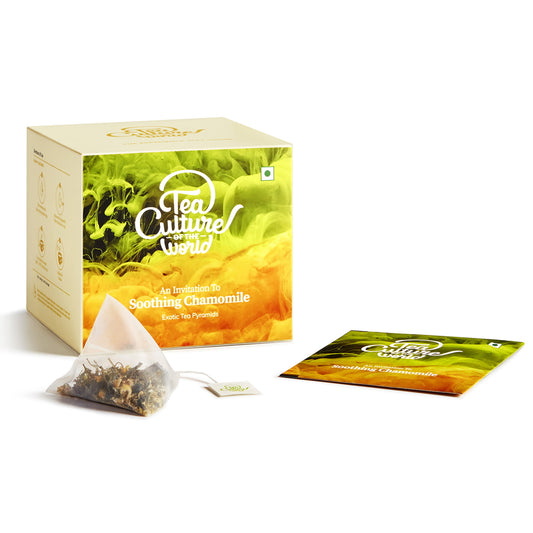 Tea Culture Of The World Soothing Chamomile Exotic Tea