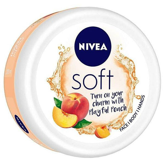 Nivea Soft Peach Moisturizing Skin Cream