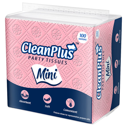 CleanPlus Party Tissues Mini