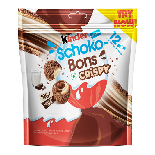 Kinder Schoko-Bons Crispy Milky & Cocoa