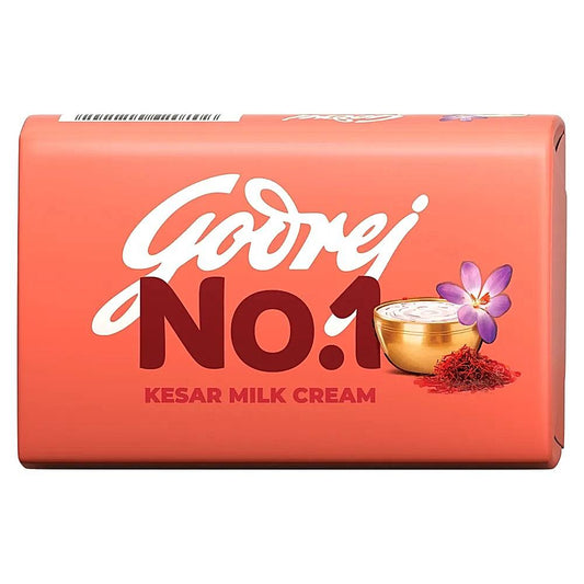 Godrej No. 1 Kesar & Milk Cream Soap