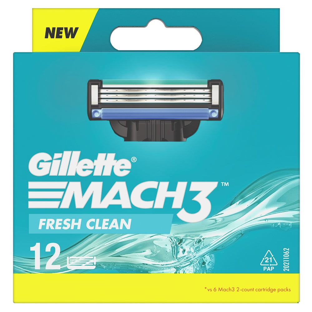 Gillette Mach3 - 12 Cartridges